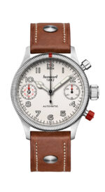 PIONEER TwinDicator, antikfehér, bordázott lünetta, 45 mm - Image 3