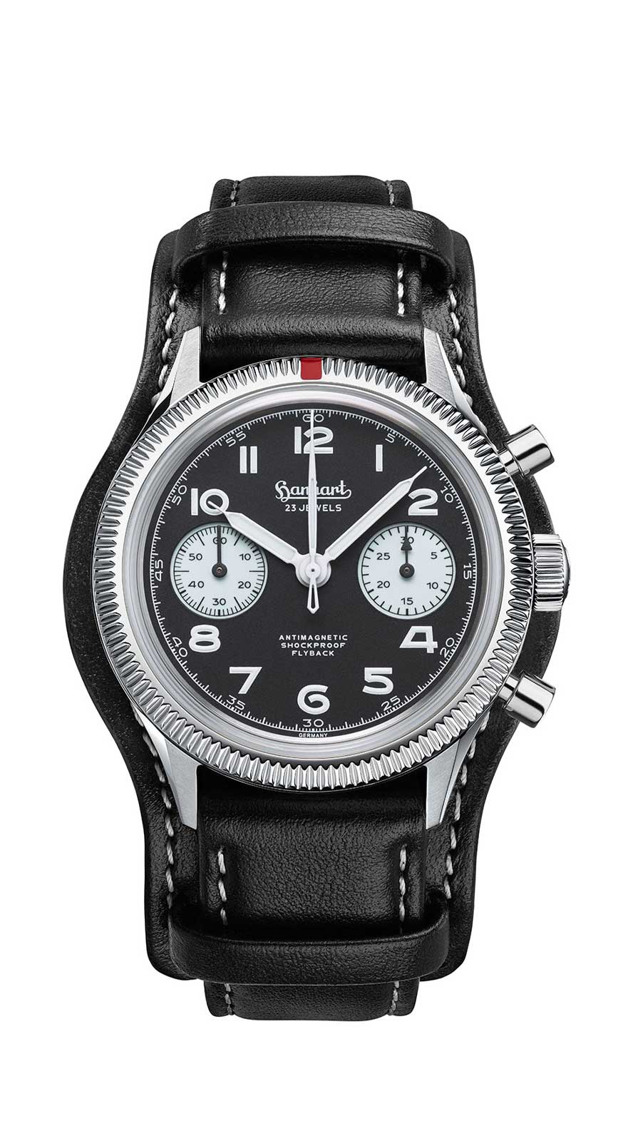 Vorlage-Größe-Produktbilder 417 ES 1954 Flyback Reverse Panda, 39 mm – Bild 1