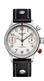 PIONEER TwinDicator, antikfehér, bordázott lünetta, 45 mm