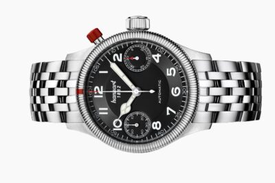 PIONEER-MonoScope_schwarzes-ZB_kannelierte-Lünette_Edelstahlband