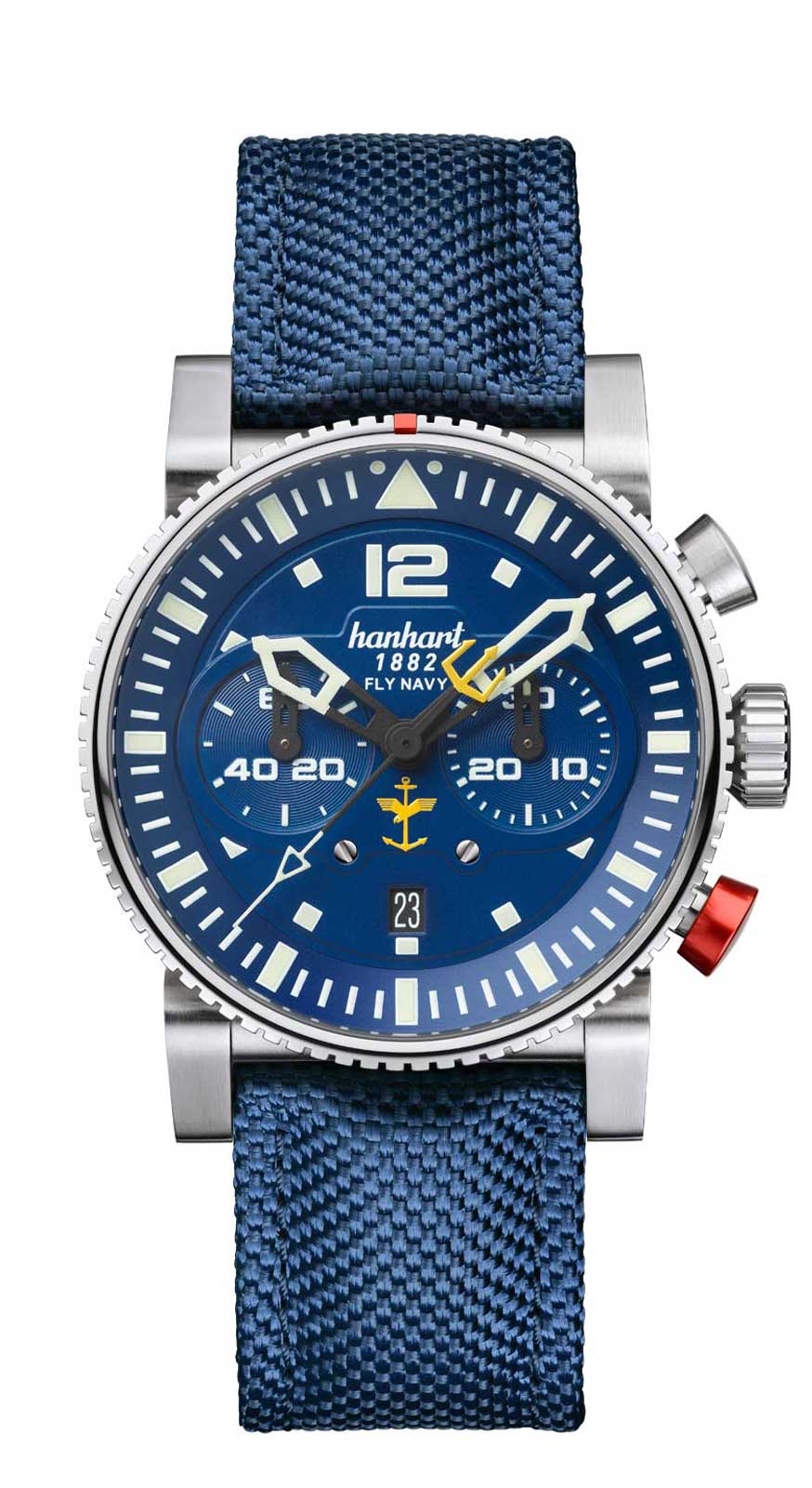 Vorlage-Größe-Produktbilder-Wiederhergestellt PRIMUS FLY NAVY STEEL MFG3, 44 mm - Image 1