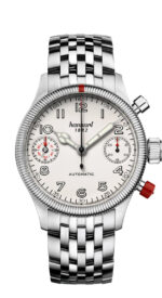 PIONEER TwinDicator, antikfehér, bordázott lünetta, 45 mm