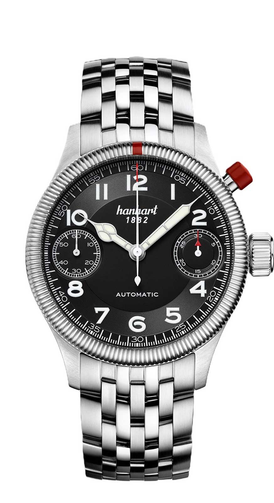 Stahl PIONEER MonoScope, fekete bordázott lünetta, 45 mm - Image 1