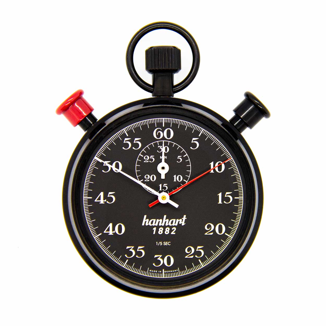 135-4040-9E Adalék stopper húzásjelzővel és flybackkel (sima, fekete krómozott) - Image 1