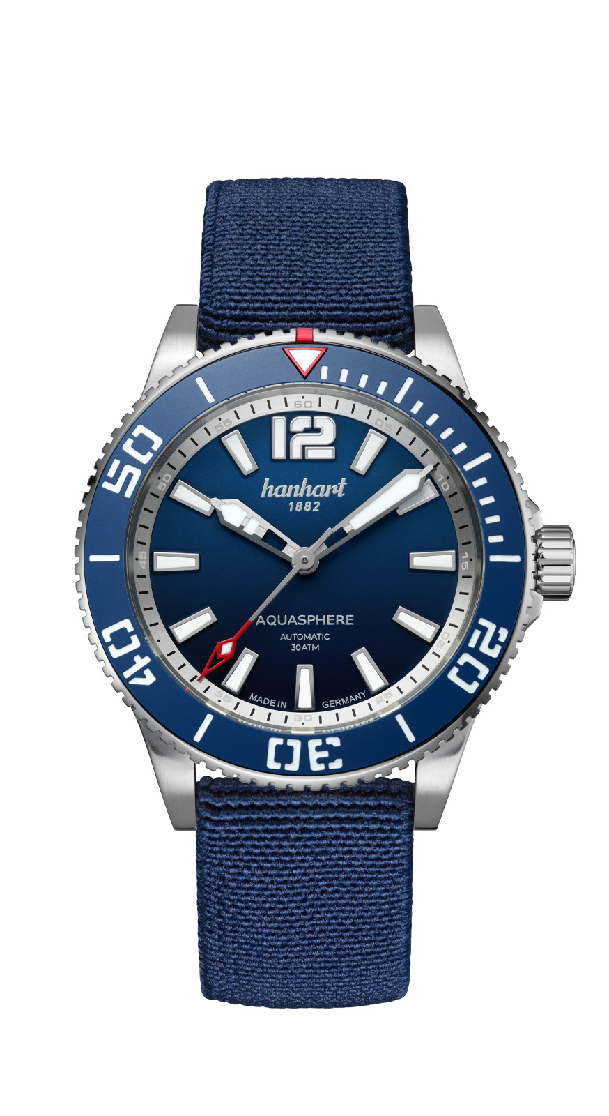 AQUASPHERE-Ocean-Fade-Lünette-blau-Hookstrap AQUASPHERE-Ocean-Fade-Lünette-blau-Hookstrap