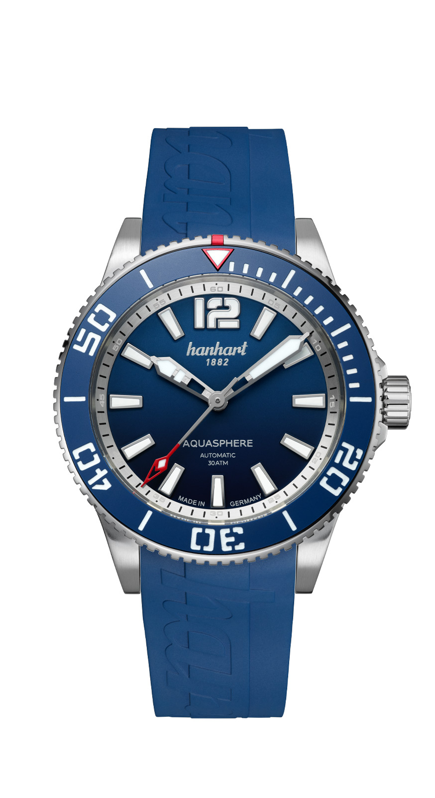 AQUASPHERE-Ocean-Fade-Lünette--blau-Kautschuk-blau AQUASPHERE-Ocean-Fade-Lünette--blau-Kautschuk-blau