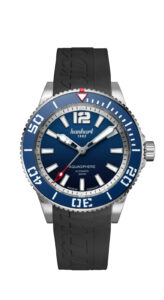 AQUASPHERE-Ocean-Fade-Lünette-blau-Kautschuk-schwarz