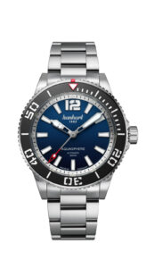 AQUASPHERE-Ocean-Fade-Lünette-schwarz-Edelstahlarmband