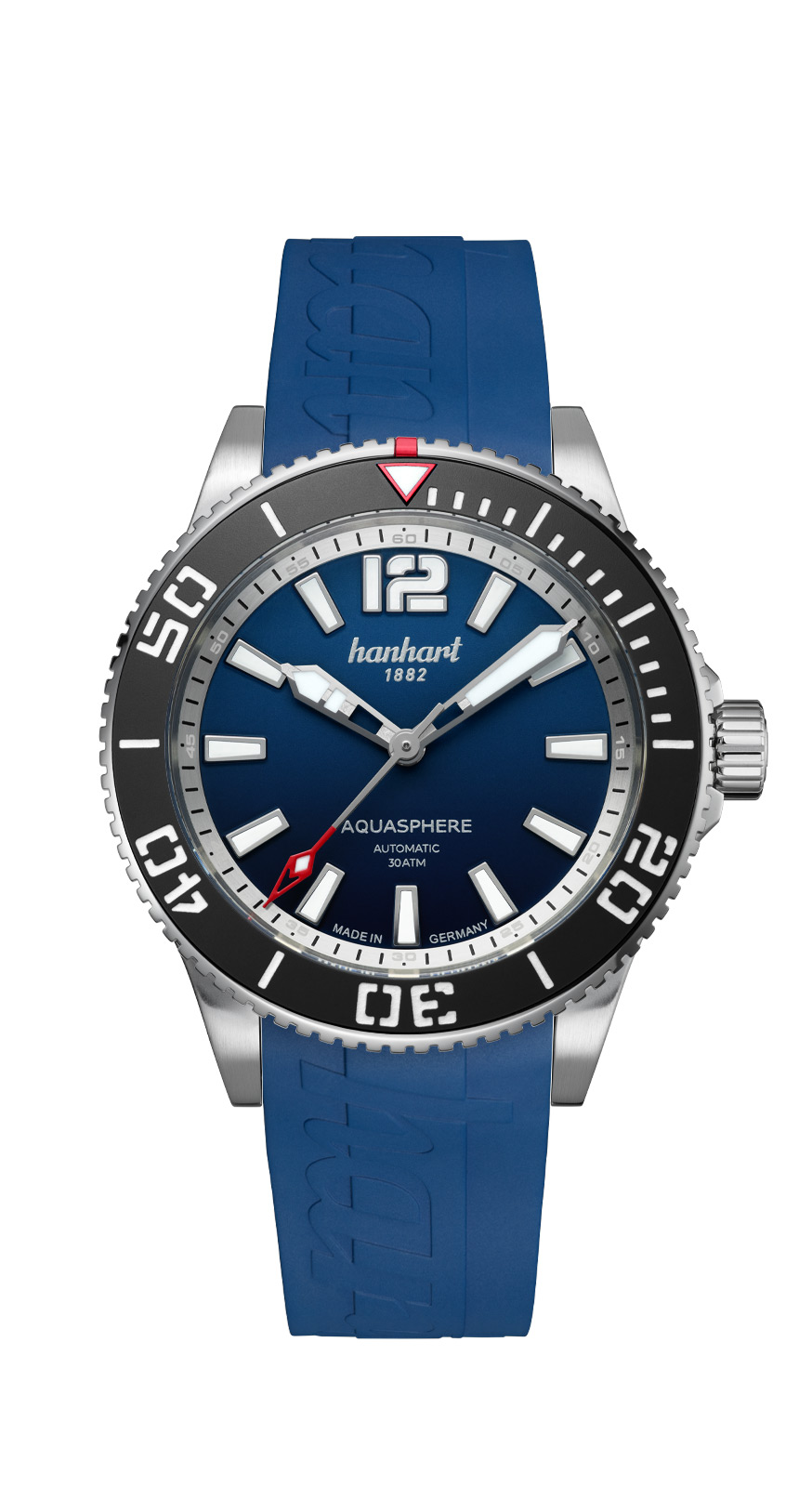 AQUASPHERE-Ocean-Fade-Lünette-schwarz-Kautschuk-blau AQUASPHERE-Ocean-Fade-Lünette-schwarz-Kautschuk-blau
